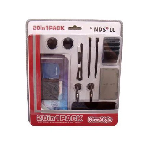 OSTENT 20 in 1 Protective Pack Game Starter Kit for Nintendo NDSi XL/LL | Электроника