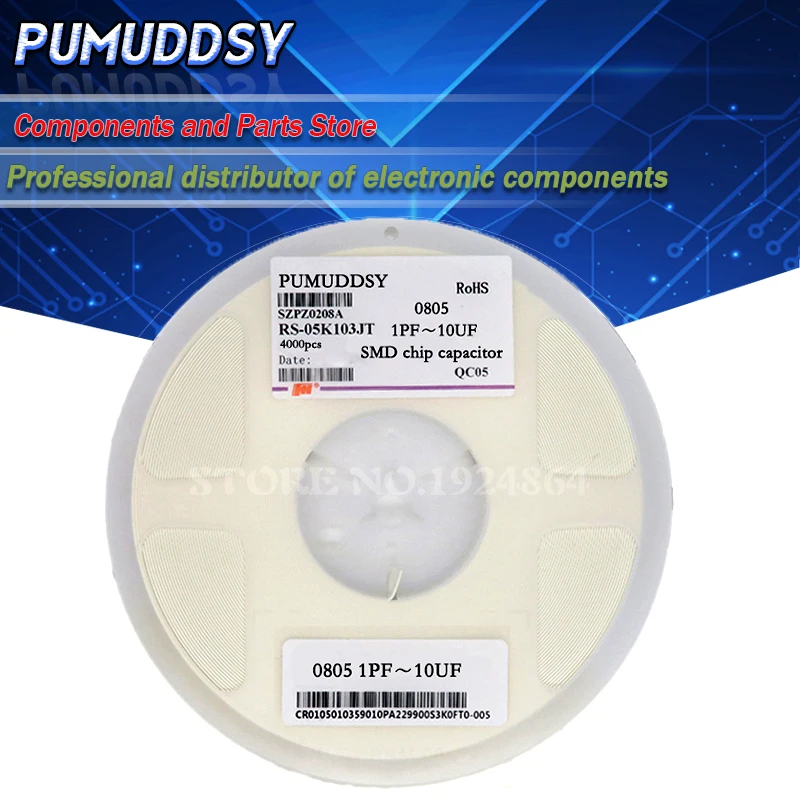 4000 шт. 0805 smd конденсатор керамический 1PF-10UF 20PF 100PF 10NF 220NF 4.7PF 1NF 33NF 1 мкФ 220PF 2.2NF 47NF 2 47PF
