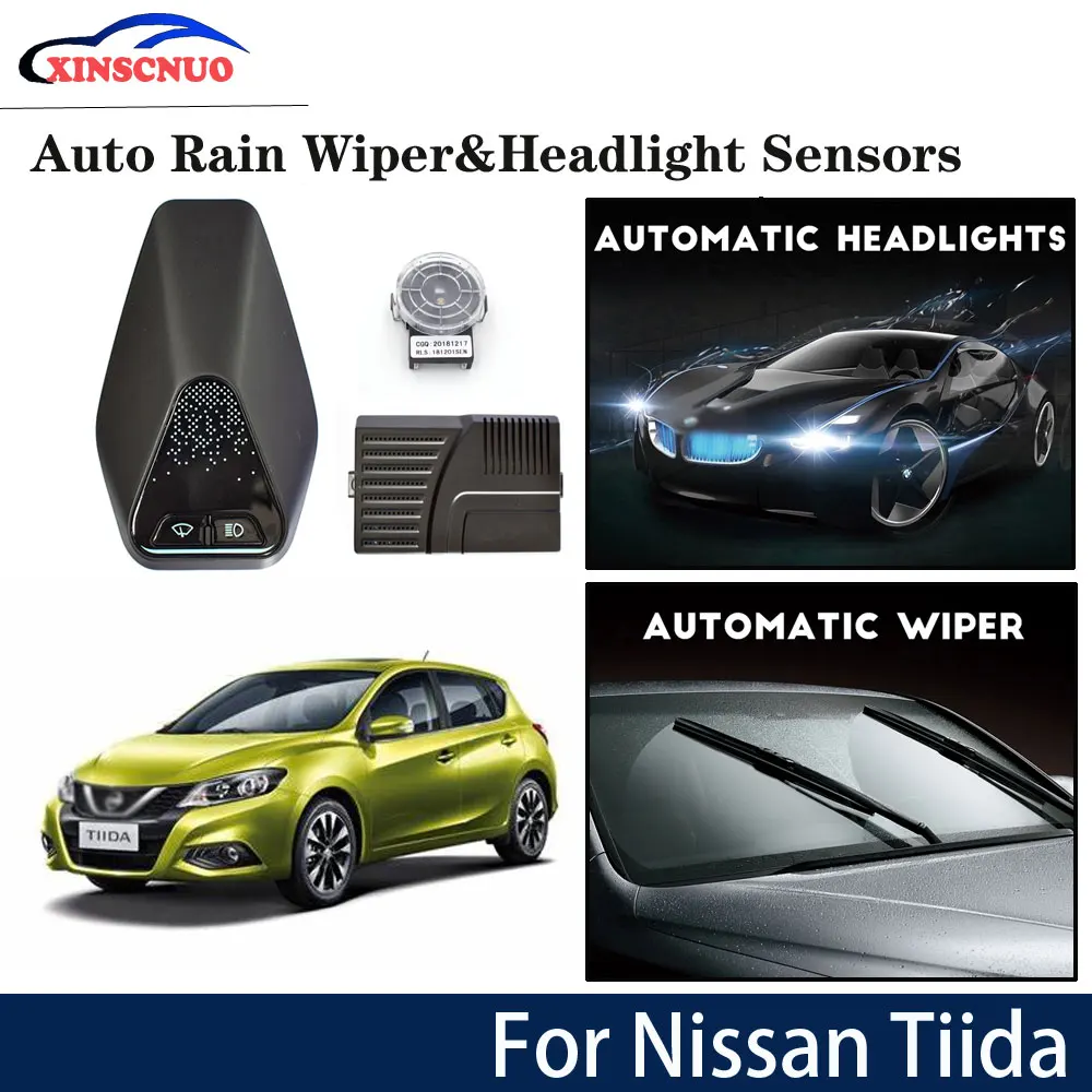 

Car smart wiper and headlight sensor For Nissan Tiida 2016 2017 2018 2019 Automatic driving assistant System