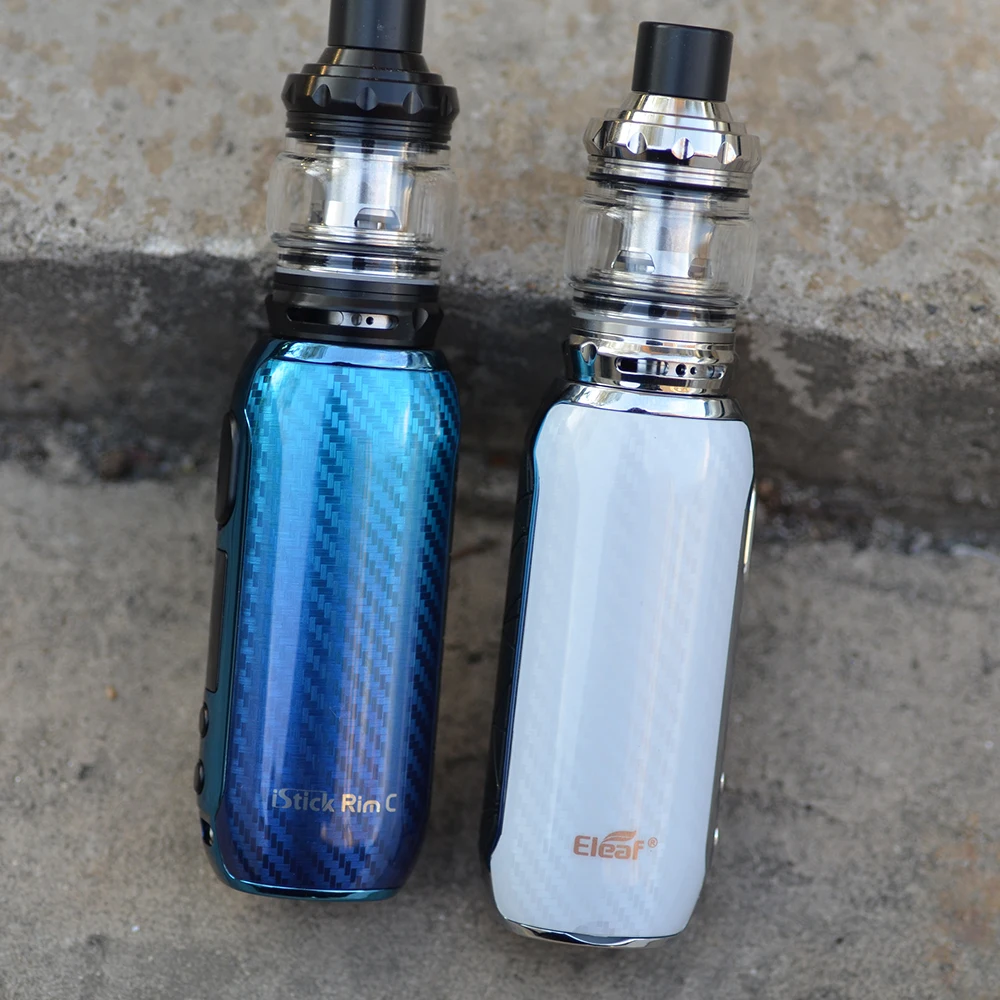 Eleaf iStick Rim C 80 Вт TC Kit Вит/4 мл Melo 5 атомайзер и 2 а Быстрая зарядка электронная сигарета Vape Kit VS Istick Pico/Vinci Mod Kit