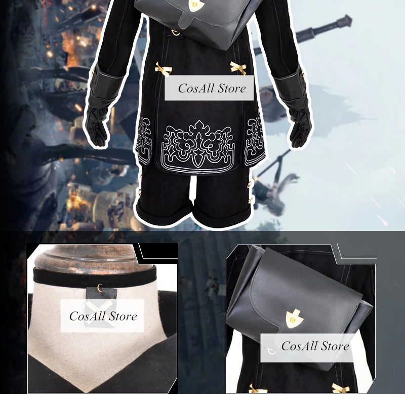 NieR: Automata jorha косплей костюм, полный набор