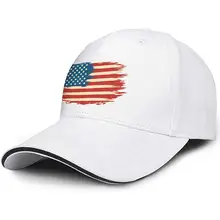 Американский орел с флагами США Унисекс Мужская крутая Регулируемая Сетка Дальнобойщик бейсболка плоская кепка