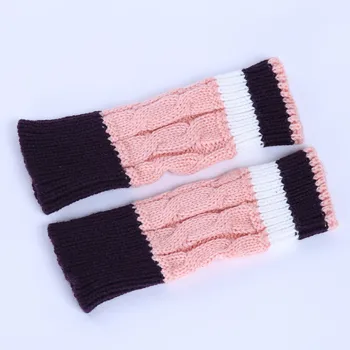 

Gloves women Fingerless Winter Gloves Fashion Knitted Arm keep warm Soft Warm Mitten Comfortable winter gloves guantes Mujer L5