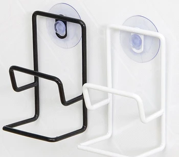 

Metal Suction Cup Sink Drain Rack Wall Sucker Sponge Storage Drying Holder Dish Shelf Organizer Kitchen Sink Soap Stand