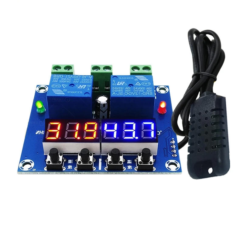 XH M452 Temperature and Humidity Control Module Digital Display Dual