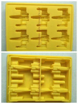 

100pcs/lot Star Wars X-Wing Fighter Cocktails Ice Cubes Tray Chocolate Pudding Mold Silicone Bar Party Drink