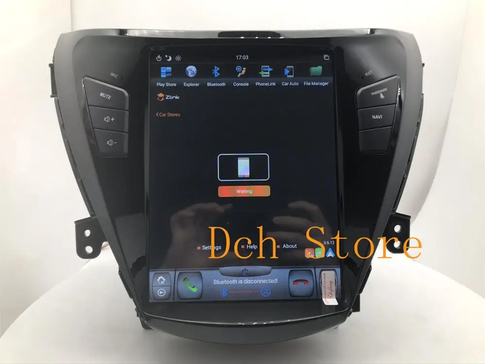 Автомобильный DVD плеер Tesla с GPS навигацией 10 4 дюйма Android 9 0 для hyundai elantra Avante 2011 2012 2013