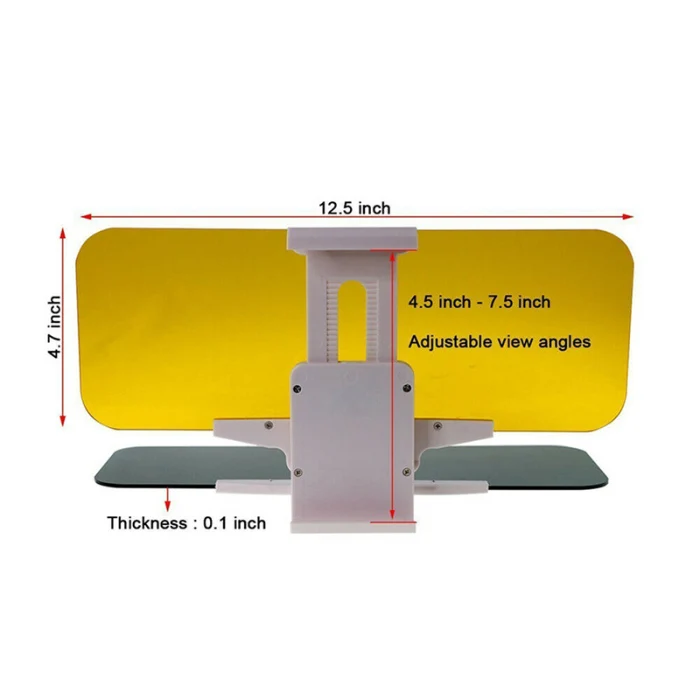 Автомобильный козырек блочный светильник защита день и ночь двойного назначения солнцезащитный козырек Регулируемый практичный VS998