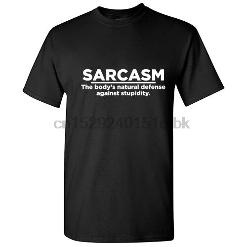 SARCASM натурально-Саркастические унисекс Графический подарок крутая идея смешные