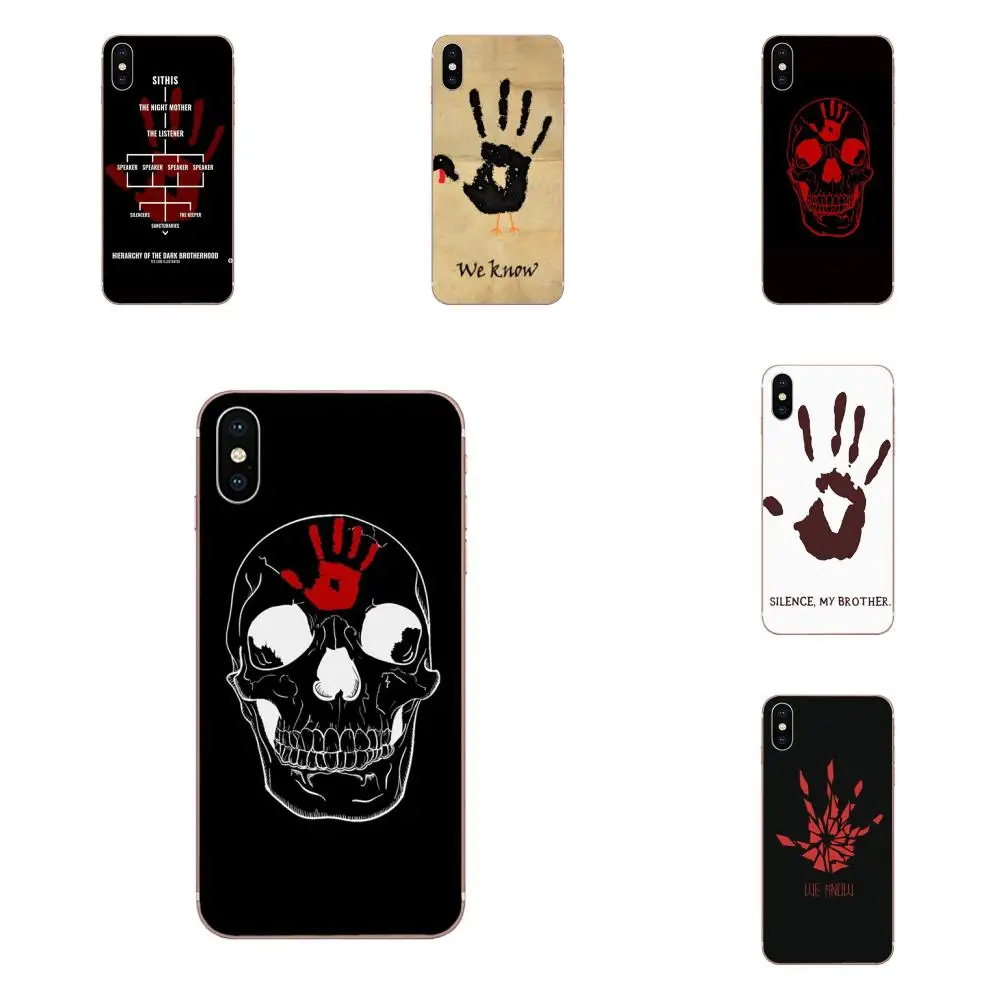 Прозрачная мягкая оболочка Skyrim Dark brothor для Xiaomi Redmi Mi 4 7A 9T K20 CC9 CC9e Note 7 9 Y3 SE Pro Prime Go