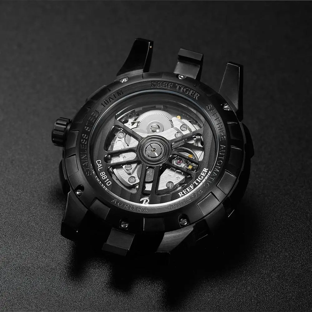 Часы наручные мужские автоматические модные спортивные водонепроницаемые