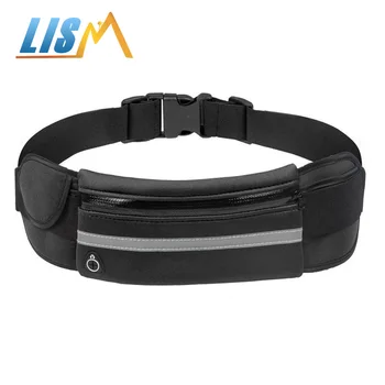 

LISM Running Waist Bag Sports Bags Pocket Jogging Portable Waterproof Cycling Bum Bags Outdoor Phone Anti-theft Pack Belt Bags