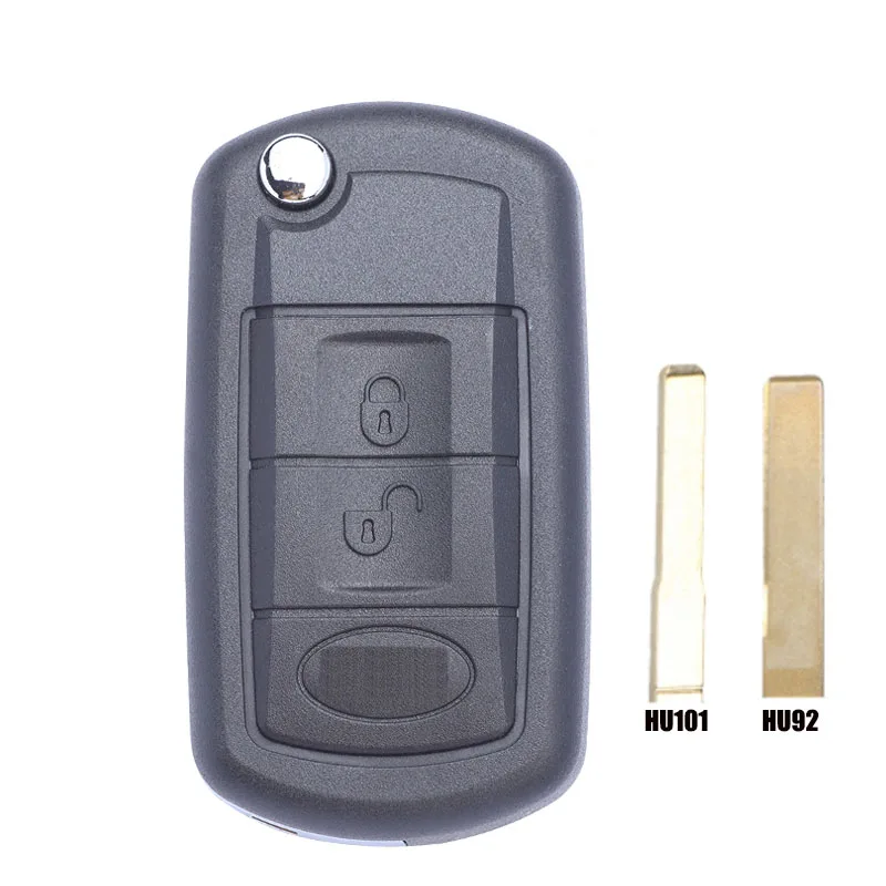 2 Buttons Silicone Flip Folding Key Cover Protector Keyless Entry ...