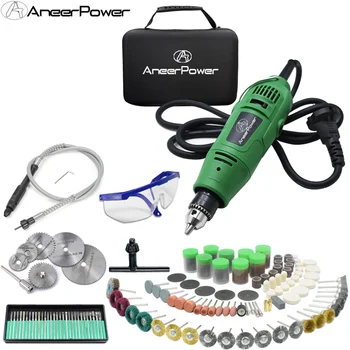 

Dremel 260W Mini Electric Drill Engraver Rotary Tool Polishing Machine Power Tool 5Variable Speed Engraving Pen With Accessories