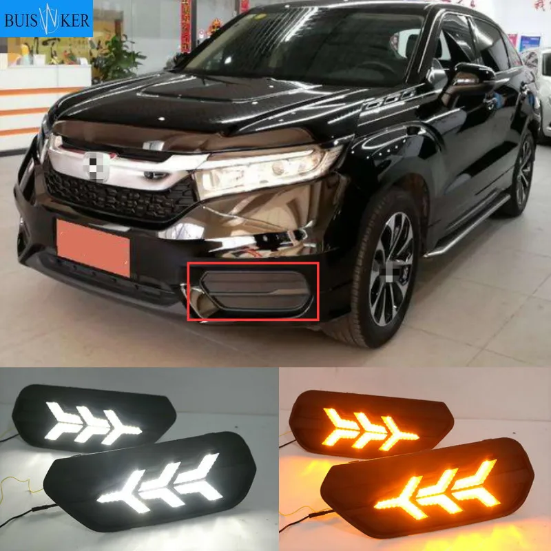 

2PCS For Honda AVANCIER 2017 2018 LED DRL Daytime Running Lights Daylight Waterproof Signal car Styling