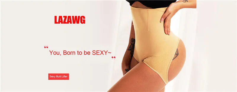 LAZAWG супер эластичные высокие эластичные с кружевным контролем животика трусики талии тренер Корректирующее белье Бесшовные Корректирующее белье