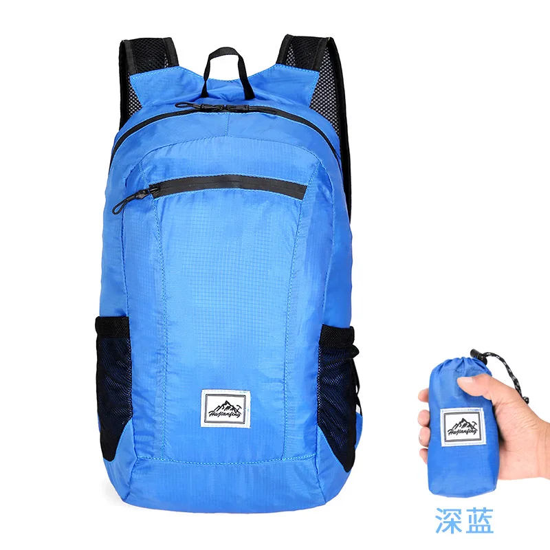 10L-20L Lightweight Portable Foldable Waterproof Backpack Folding Bag Ultralight Outdoor Pack for Women Men Travel Hiking 5