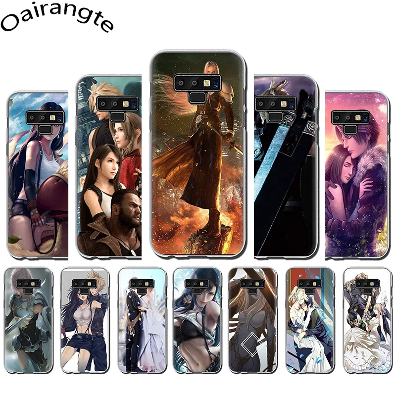 Final Fantasy жесткий чехол для телефона Samsung Galaxy A3 A5 2016 2017 A7 A8 A9 2018 A 10 30 40 50 70 | Мобильные