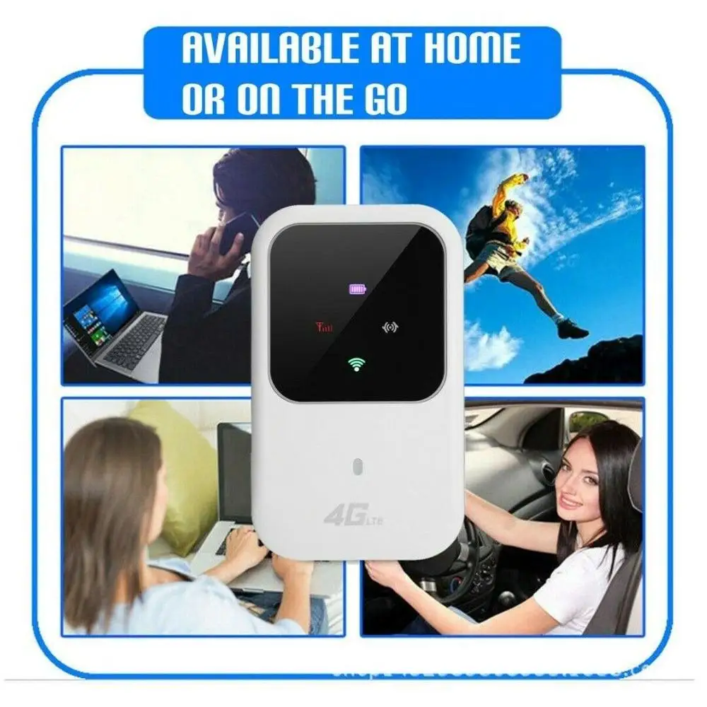 Новое поступление! Портативный 4G LTE wifi роутер 150 Мбит/с Мобильная широкополосная точка доступа SIM разблокированный wifi модем 2,4G беспроводной маршрутизатор