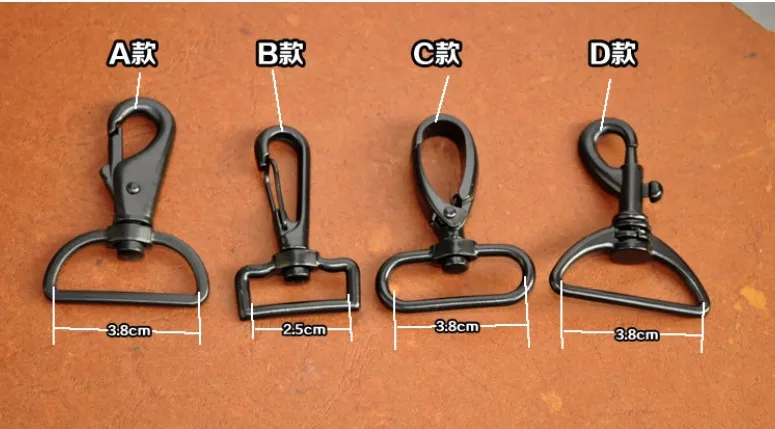 hardware 5pcs\25mm\3.8cm Lobster Clip\Lobster buckle\DIY Backpack accessories\hook\Bag Clasps\ Snap Hook\Trigger Clips | Дом и сад