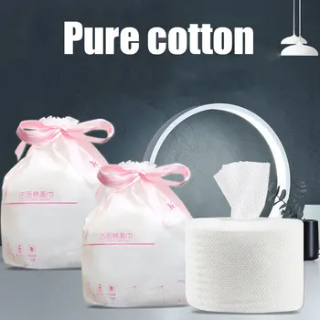 

Naturally Disposable Facial Towel Cotton Non-woven Fabric Soft Face Tissue Makeup Remover Tissues TN88