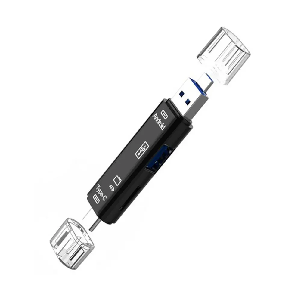 USB кардридер Type C Micro SD OTG адаптер для карт 3 в 1|Картридеры| |