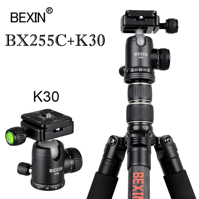 Штатив для камеры BX255C портативный легкий Трипод из углеродного волокна