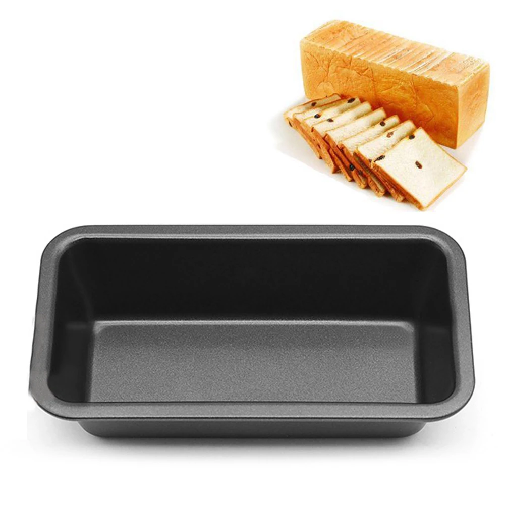 5 Baking Cake Mold Rectangle Non-stick Bread Toast Mould Loaf Pans Tin Tray HOT