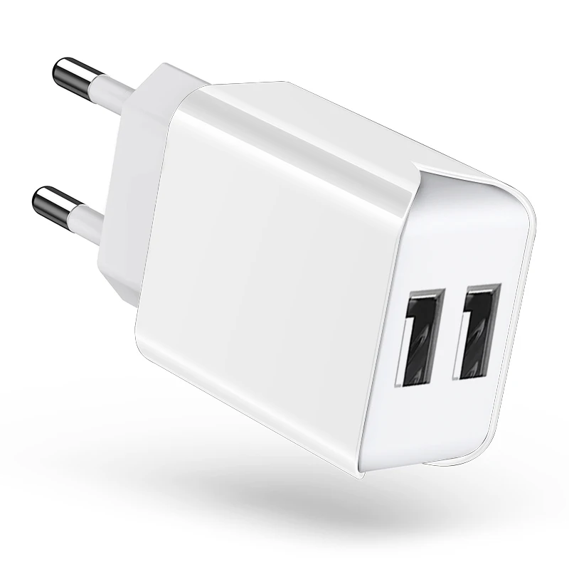 Quick Charger 2.1A USB Fast Charger for IPhone 13 Pro Max 12 11 AirPods Pro Eu Plug Quick Charging Unit for Xiaomi Samsung best 65w usb c charger Chargers