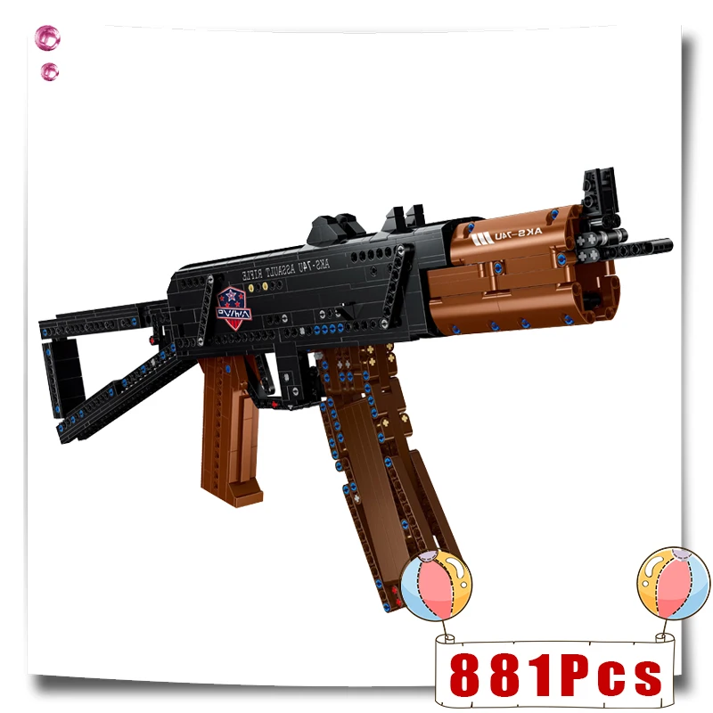 Новый военное оружие SWAT WW Aks-74u пушки строительные блоки игрушки Кирпичи армии