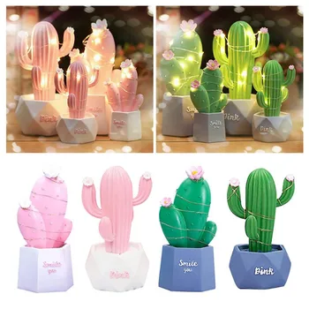

Cactus LED Table Lamp Dream Star Lamp Small Night Light Bedroom Decoration Children's Gift