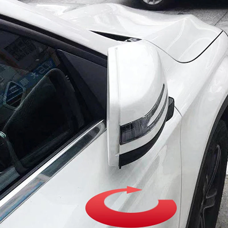 Outside Rearview Mirror Electric Automatic Folding Rearview Mirror Key Remote For Toyota Rav4