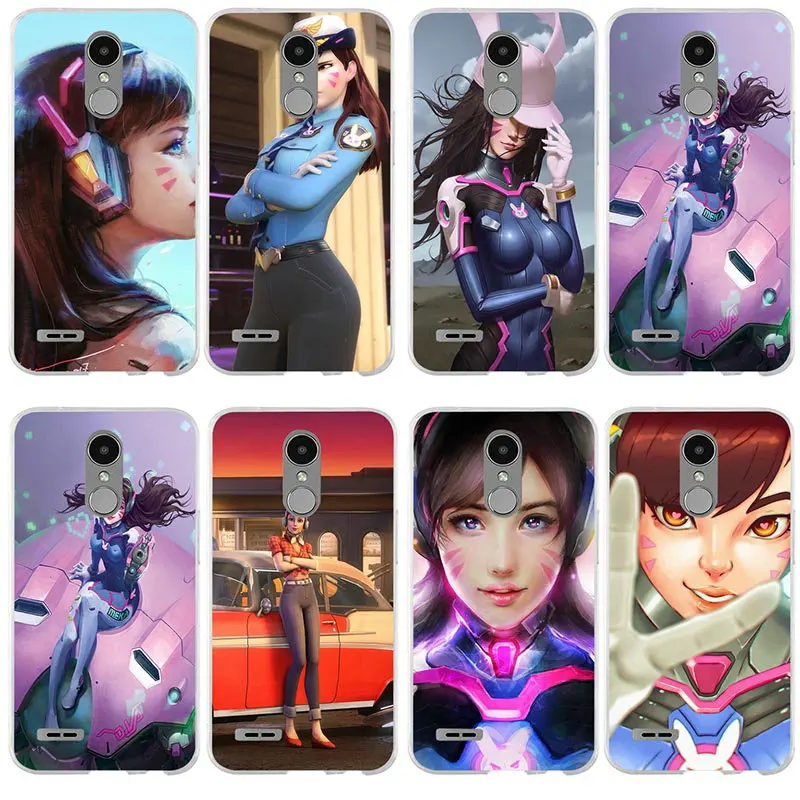 Dva Overwatchs Tracer 76 игры для LG V10 V20 V30 V40 K40 K50 Q6 Q7 Q8 Q60 X Мощность 2 3 Nexus 5 5X Твердый чехол со стилусом мягкий чехол для телефона