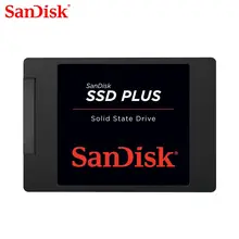 Sandisk SSD Plus Внутренний твердотельный жесткий диск SATA III 2," 120 ГБ 240 ГБ 480 ГБ ноутбук твердотельный диск SSD 1 ТБ