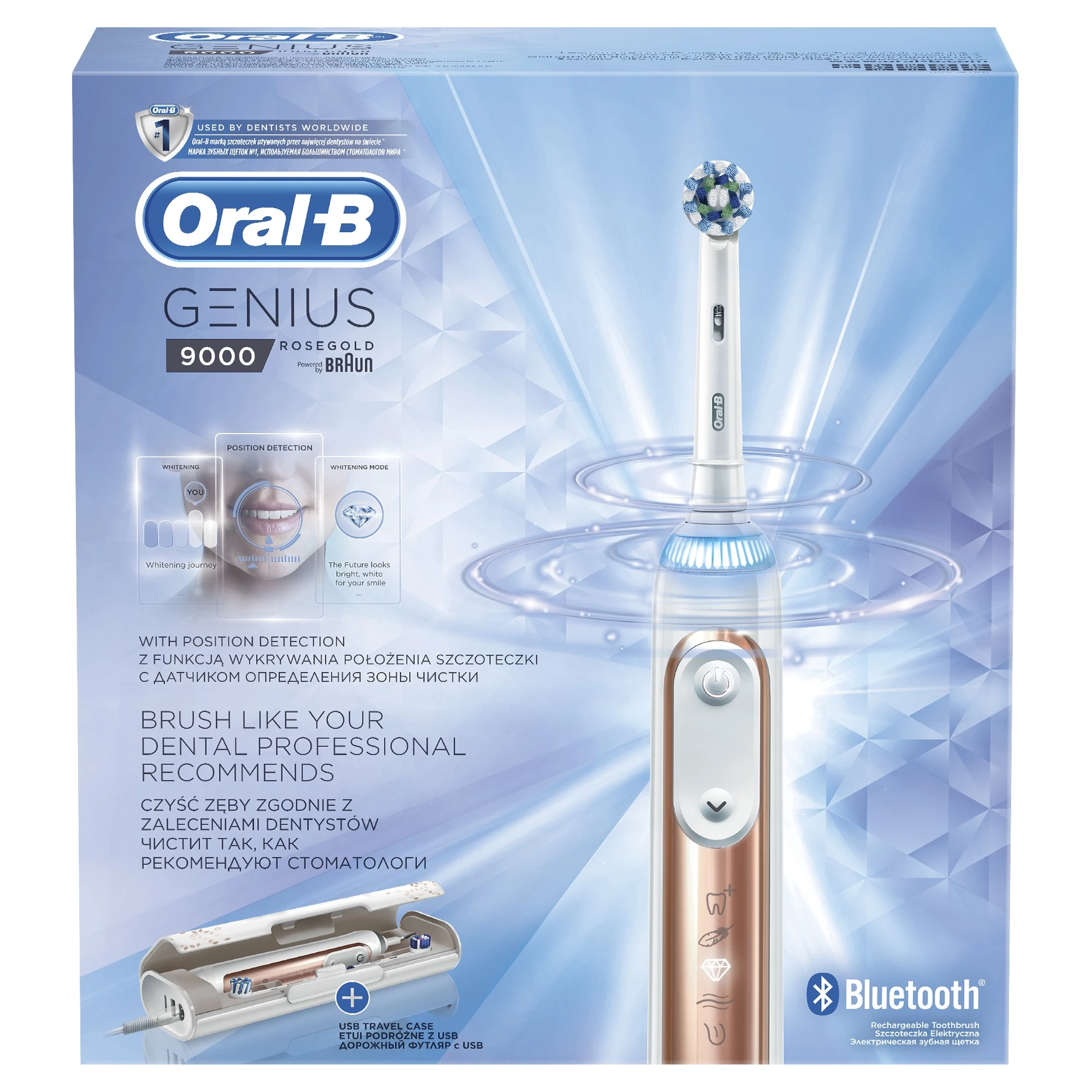 Labe Maakte zich klaar Op te slaan Elektrische Tandenborstel Oral B Genius 9000 Rose Goud| | - AliExpress