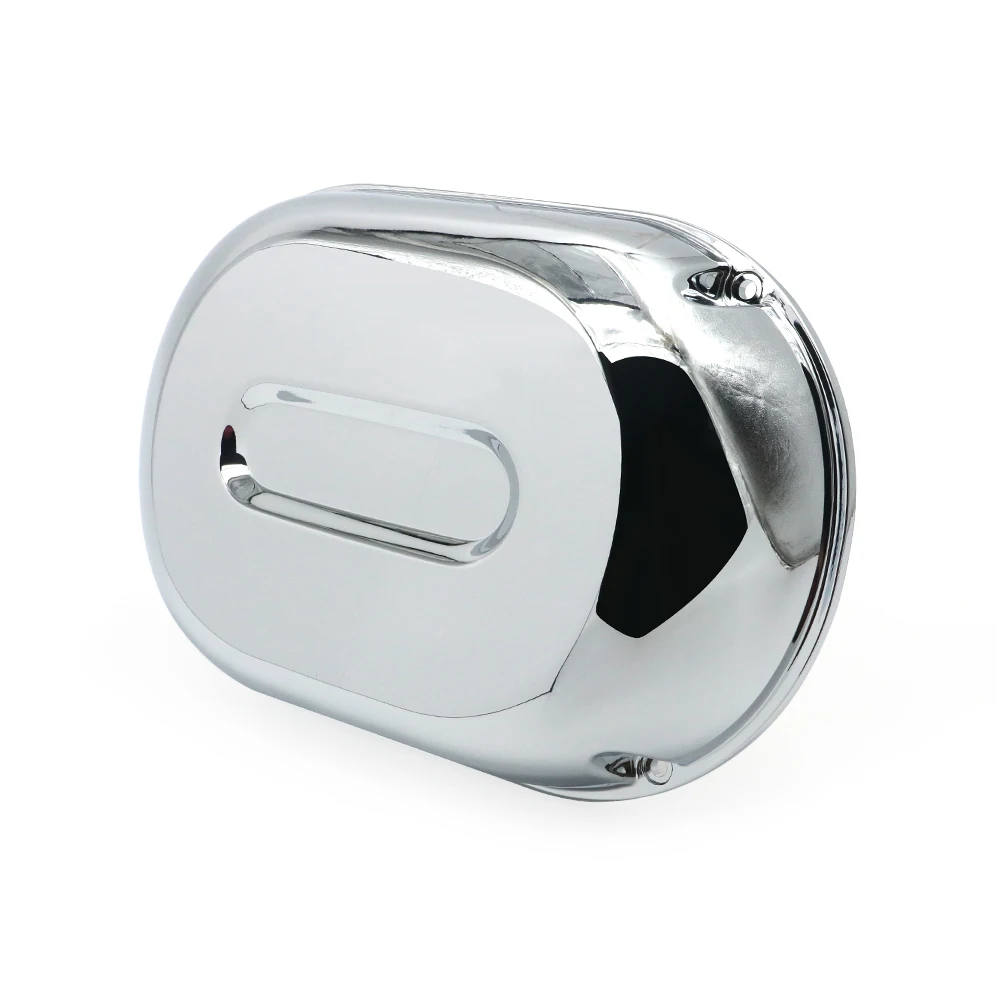 Chrome Хромированный черный мотоцикл крышка воздушного фильтра для Honda Shadow Spirit VT750 DC 2000-2009 Black Widow 00-07 ABS пластиковый воздушный фильтр - Цвет: Chrome