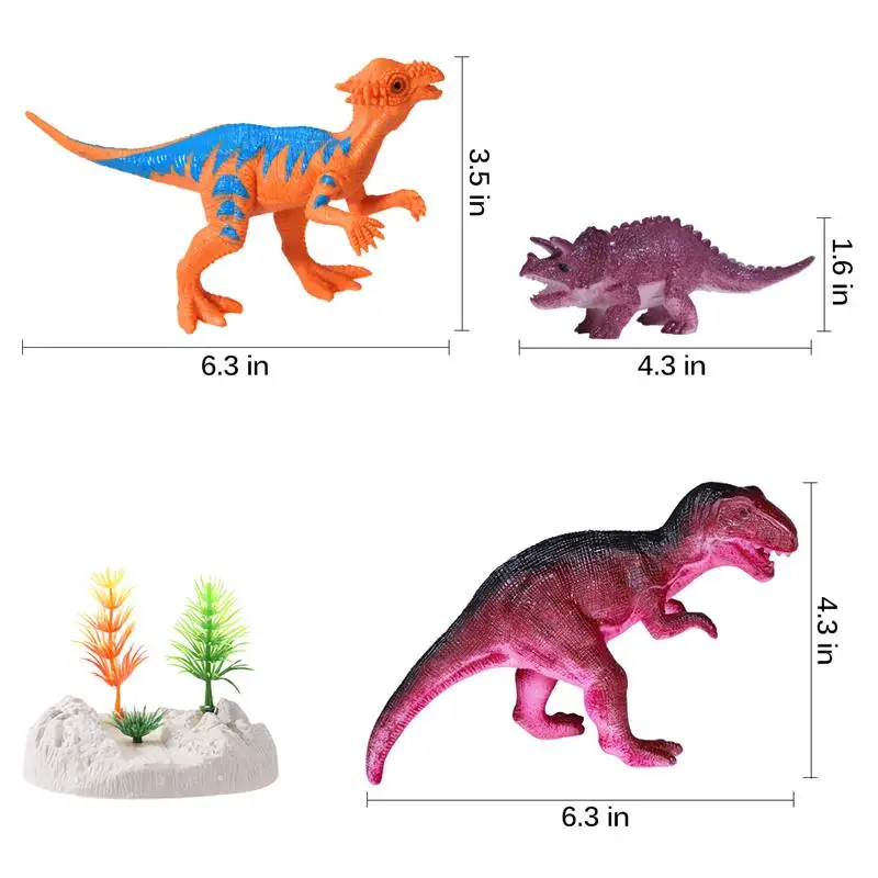 31 шт./компл. реалистичные динозавров модель игрушки долговечного нетоксичного динозавров модель игрушки ассортимент для малыша День рождения награды