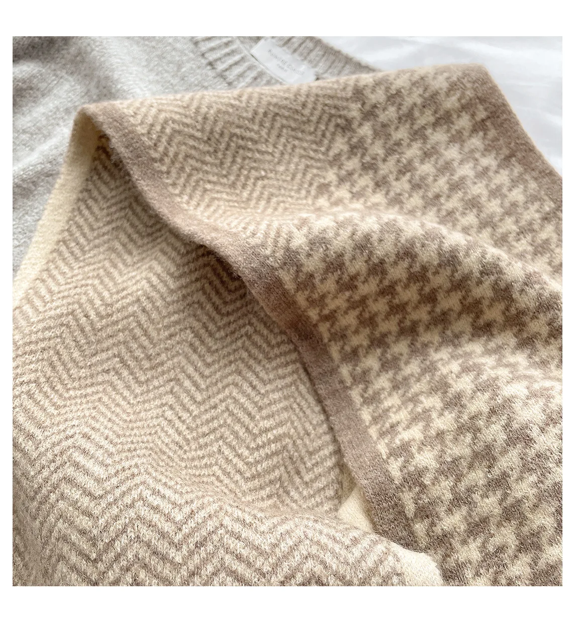 Winter Designer Scarf Men Lattice Cotton Scarf Male Brand Shawl Wrap Knit Cashmere Bufandas Long Knitted scarves Man's mens scarf for summer