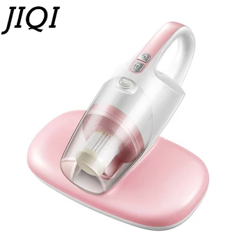 

JIQI Mini Vacuum Cleaner Handheld Dust Sweeper Mite Controller Bed Mites Killer UV Acarus Killing Sterilizer Catcher Aspirator