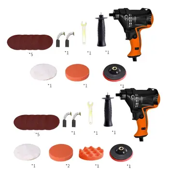 

980W Six Gears Adjustable Speed Car Polisher Electric Polish Waxing Machine B36B
