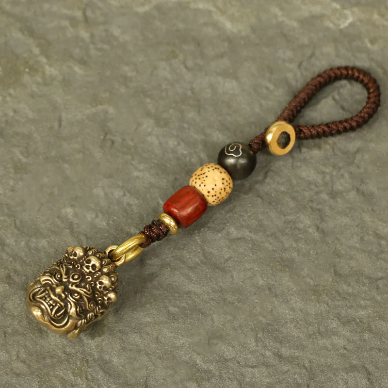 brass buddha head pendants (22)