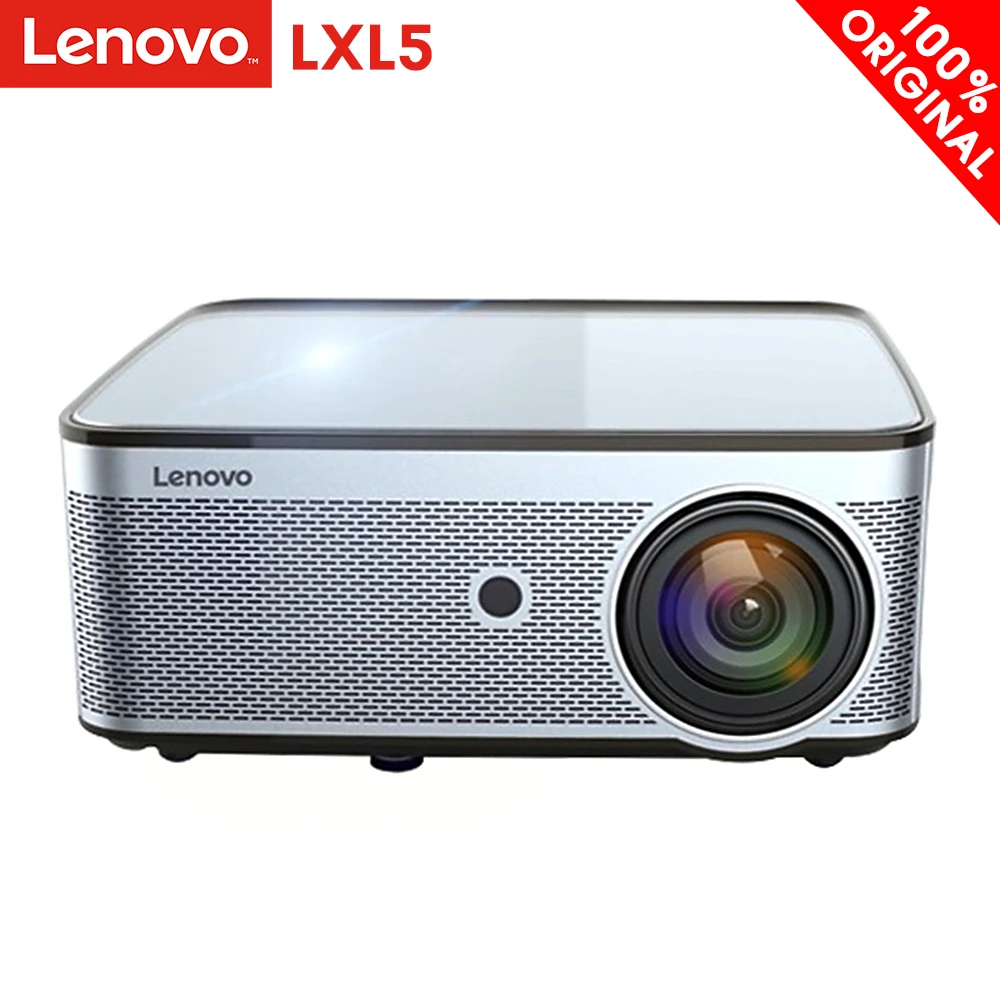 Lenovo proyector LED Full HD 1080P, L5, LXL5, 450 lúmenes ANSI, Android  6,0, Proyección lateral, altavoz HIFI, proyector de oficina|Control remoto  inteligente| - AliExpress