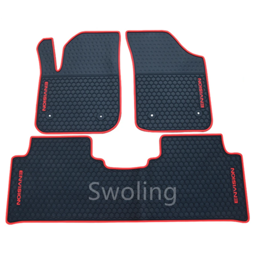 

YJ99 For Buick Envision 2014 2015-2019 High Quality Waterproof Anti Skip Latex Durable Carpets Special Rubber Car Floor Mats