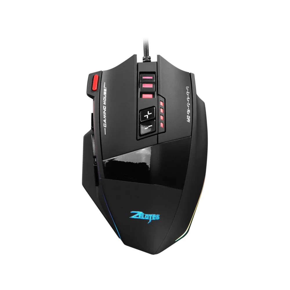 Игровая мышь Zelotes C13 10000 DPI 13 программируемых кнопок|Мыши| |