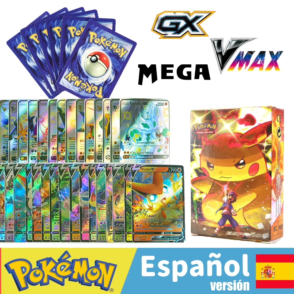 2021 Spanish Pokemon Cards Gx Vmax Tag Team Trainer Cartas Shining