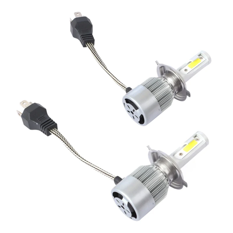

C6 Led Car Headlight Bulbs, 2Pcs 3000K Yellow Light Led Headlight Fog Light-Bulbs 72W 8000Lm Conversion Kits Autolamps Fog Light