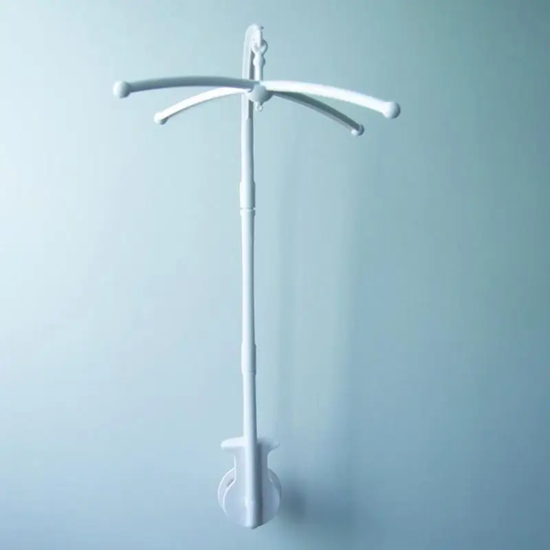 Baby Crib Mobile Hanging Bed Holder Music Box Holder Decorative Arm Bracket Baby Bed Stent Set Nut Screw baby crib mobile holder