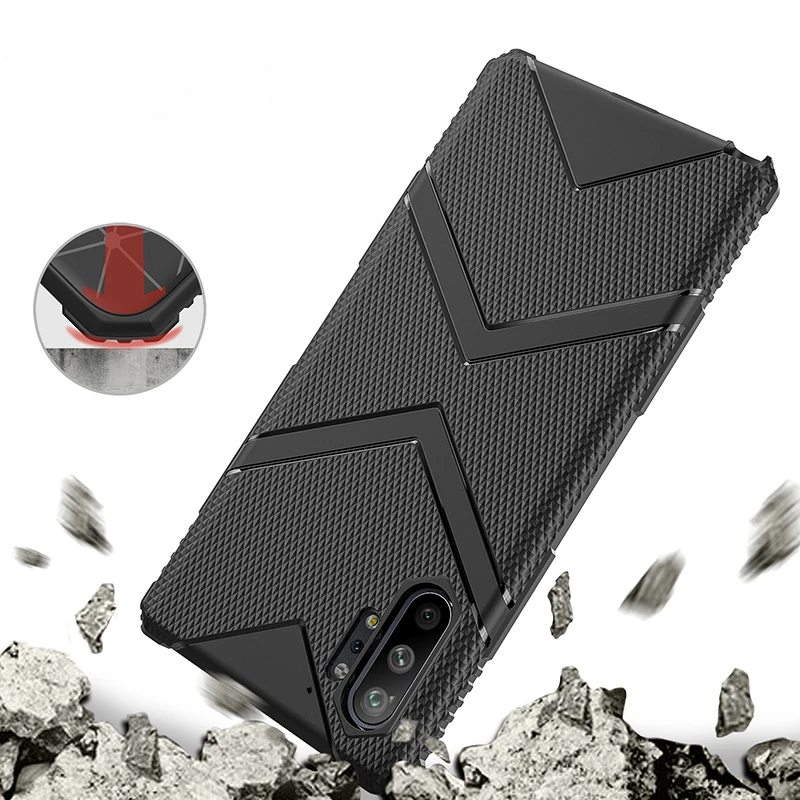 Противоударный чехол для телефона Samsung Galaxy Note 10 Plus S10 Lite Huawei P30 Pro Mate 30 iphone X XR XS Max 5 8 6