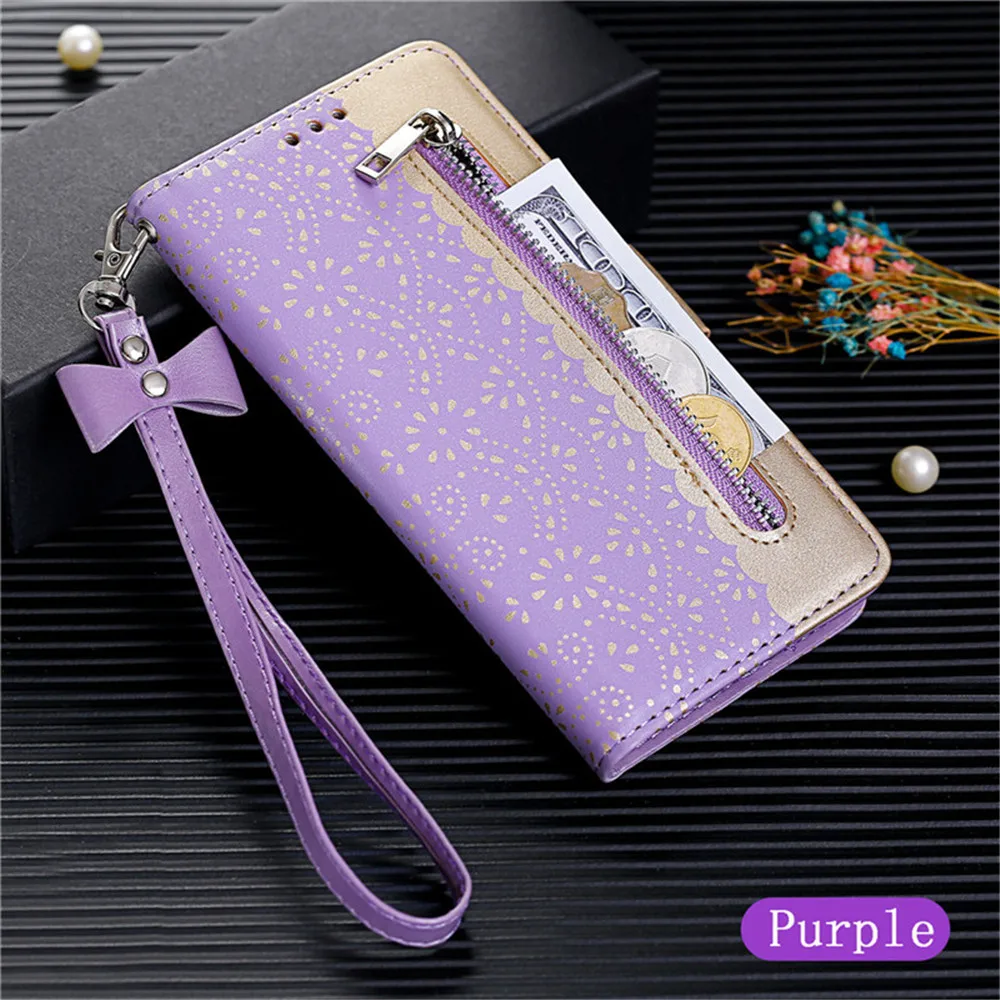 samsung cute phone cover Luxury Leather Case For Samsung Galaxy A5 J3 J5 J7 2017 A6 A7 A8 J4 J6 Plus 2018 Zipper Wallet Flip Card Slots Phone Cover Coque cute samsung phone case