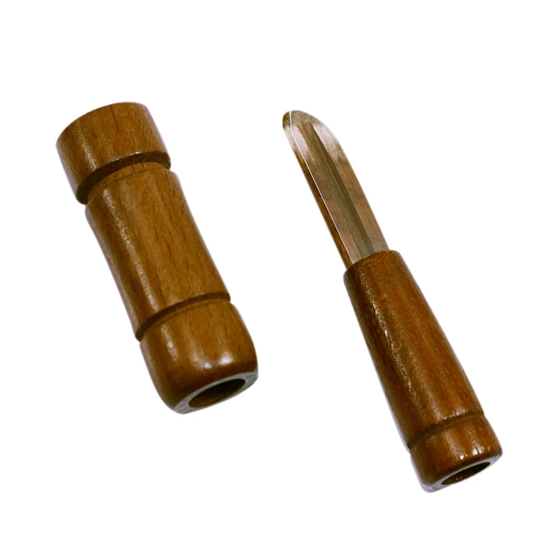 

Outdoor Hunting Bait Wooden Duck Call Simulate Wild Duck Whistles Decoy